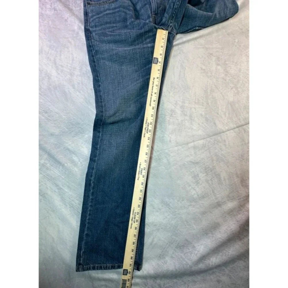 Levis Jeans Mens 32x32 Blue 527 Slim Bootcut Cowboy Western Rodeo Denim Pants